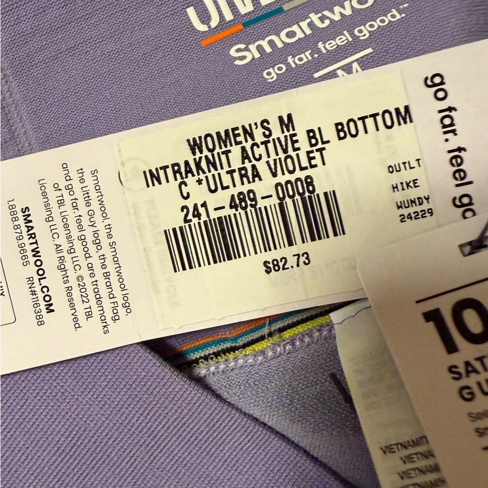 Smartwool Intraknit Base Layer Bottoms in Ultra V… - image 12